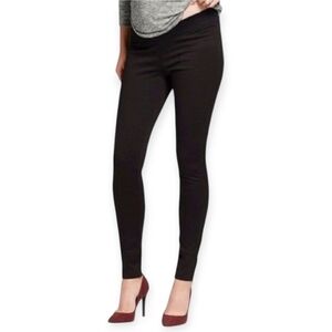 Liz Lange Maternity Ponte Black Pants S Small Underbelly Career Legging Staple